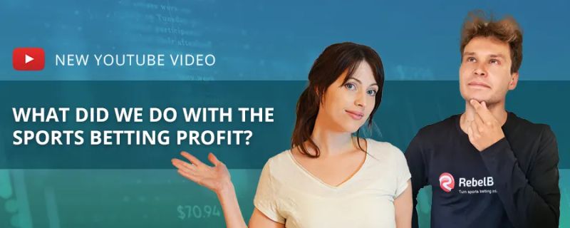 RebelBetting team discussing sports betting profit results in YouTube video thumbnail