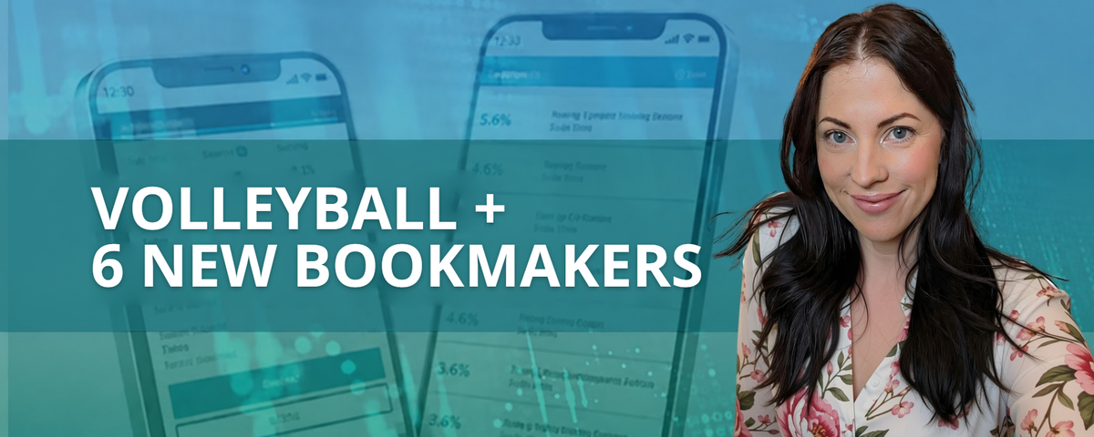 Volleyball joins RebelBetting, and six new bookmakers came to watch