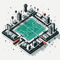 Illustrative image of a football pitch