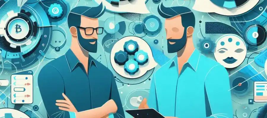 Two responsible bettors talking about how to gain better understanding about safe and strategic betting