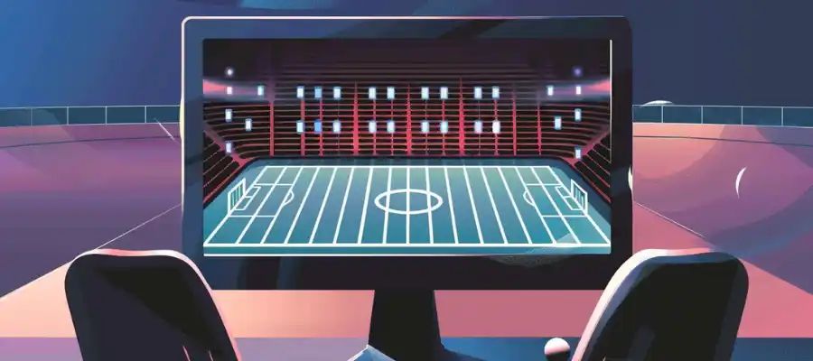Illustration of a computer screen showing sure betting software interface