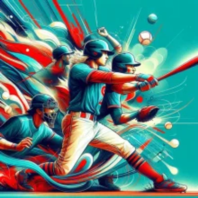 A baseball team tho just won the baseball match