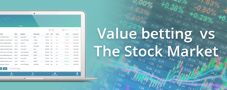 Value betting vs the stock market
