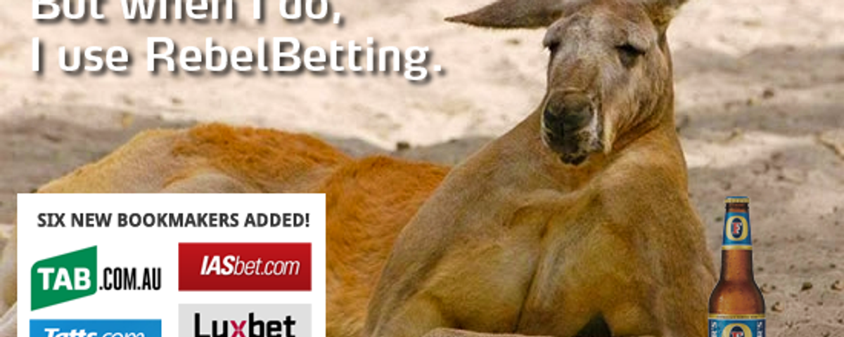 Six new Australian bookmakers!