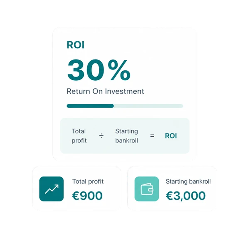 Roi is important for the sports betting pro