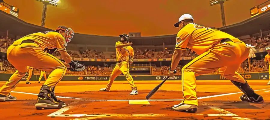 CPBL baseball game with players on the field, home team vs south korea