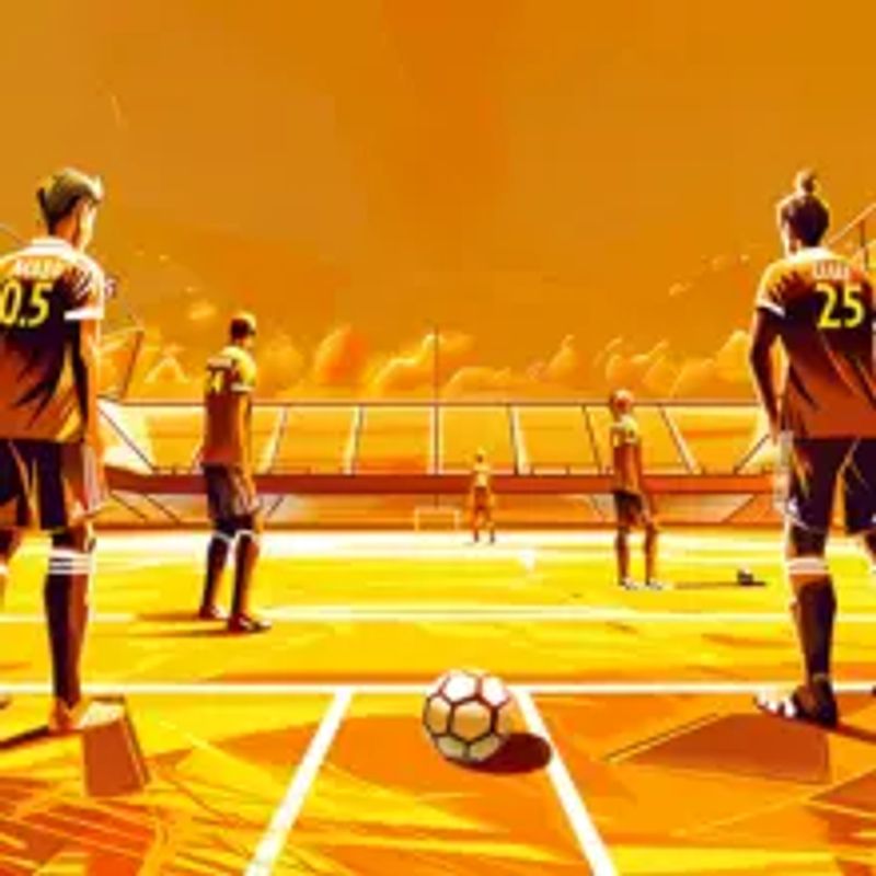 Quarter-Goal Lines, the possibility to win half of your stake or lose half your stake