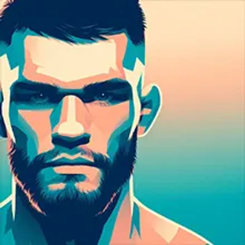 Hand raising in victory after a ufc fight