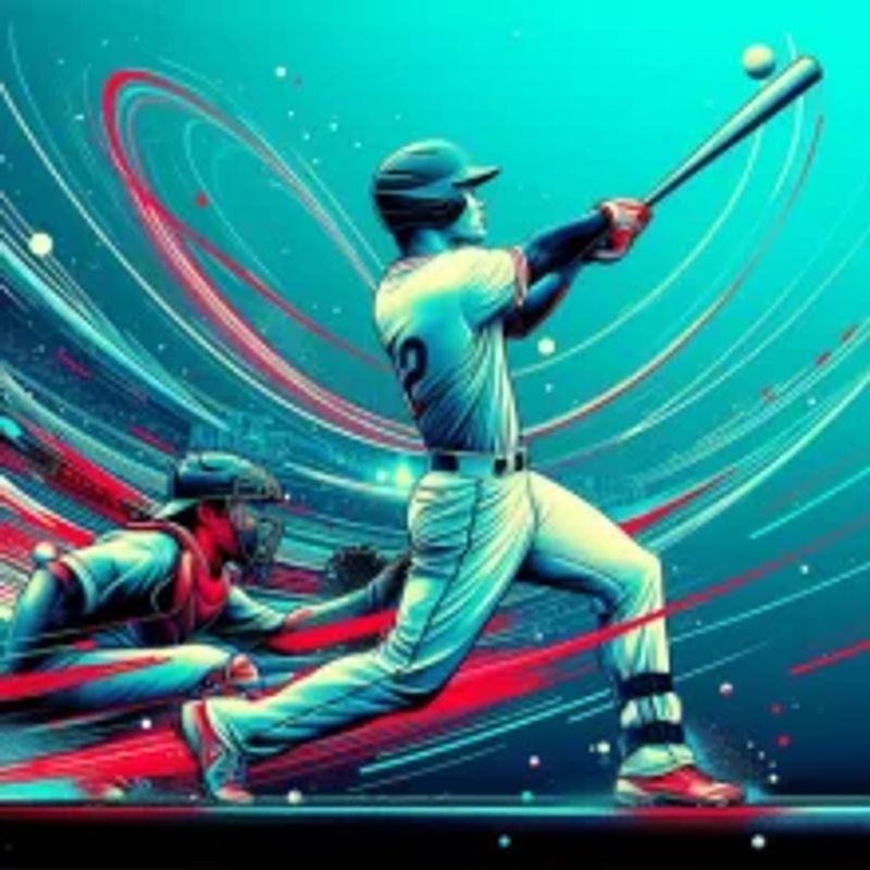 A baseball player swinging a bat in the NPB, demonstrating the wOBA betting tips