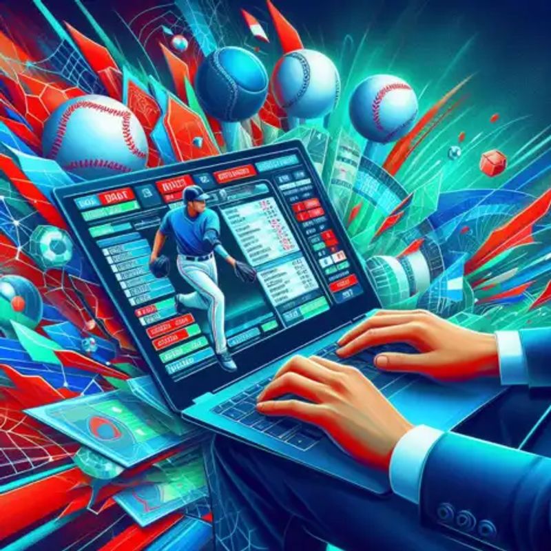 A bettor who is comparing different betting sites to find the best promotions and betting odds for baseball betting