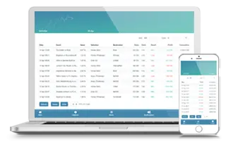 Track your bets with the RebelBetting bettracker