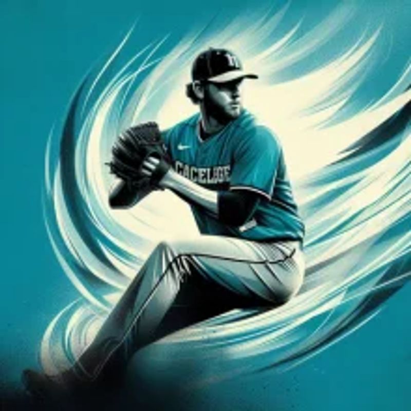 A pitcher in the college baseball favorite team