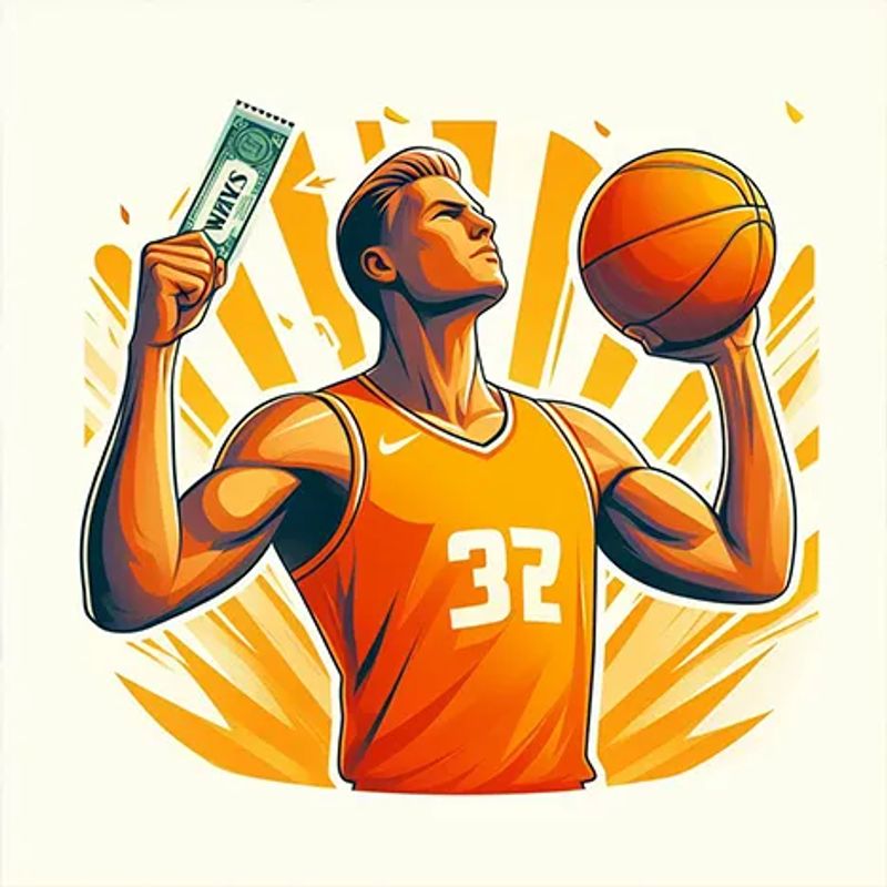 A person who just scored a win on their wnba bets thanks to sure betting