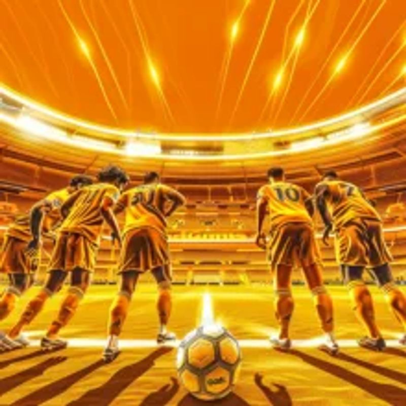 UEFA Champions League coach strategizing with players, highlighting tactical planning and in-game management.