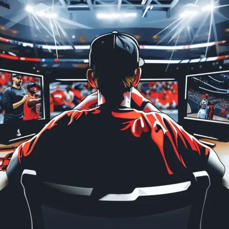 A sports bettor looking for betting odds at soft bookies