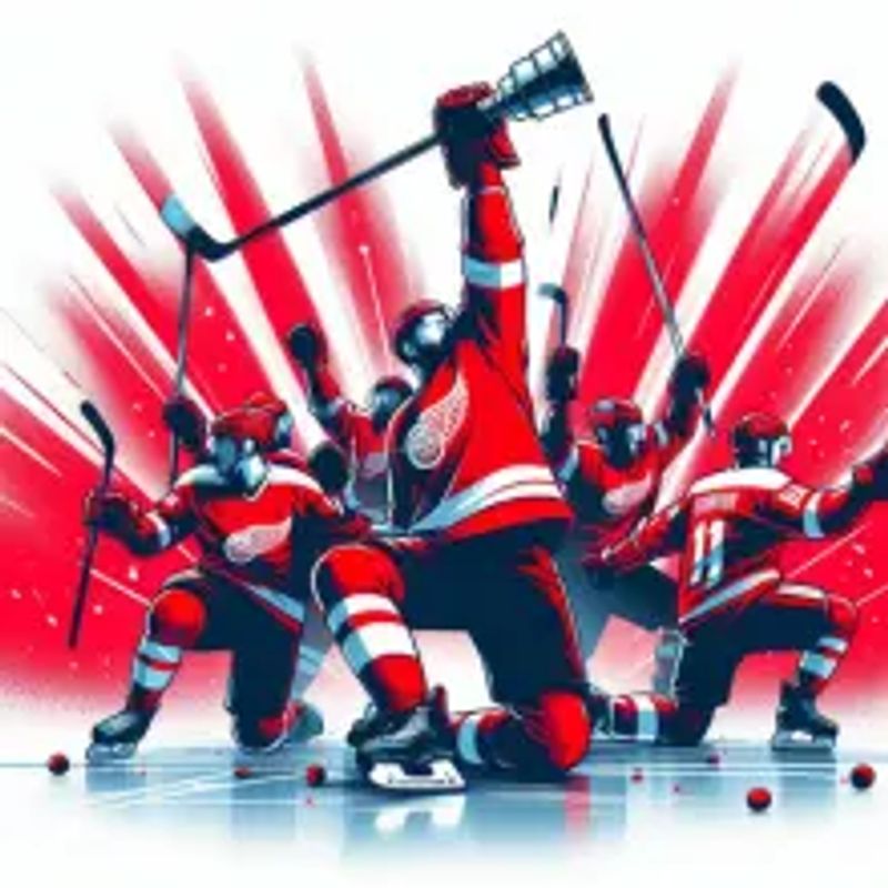 A khl team celebrating their success 