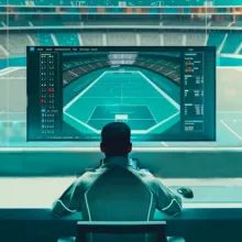 A profitable bettor placing a bet with the RebelBetting platform