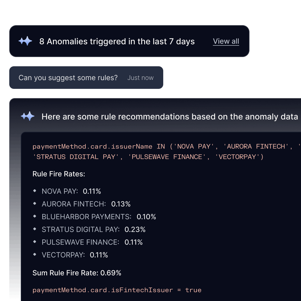 Recommend policy and rule updates