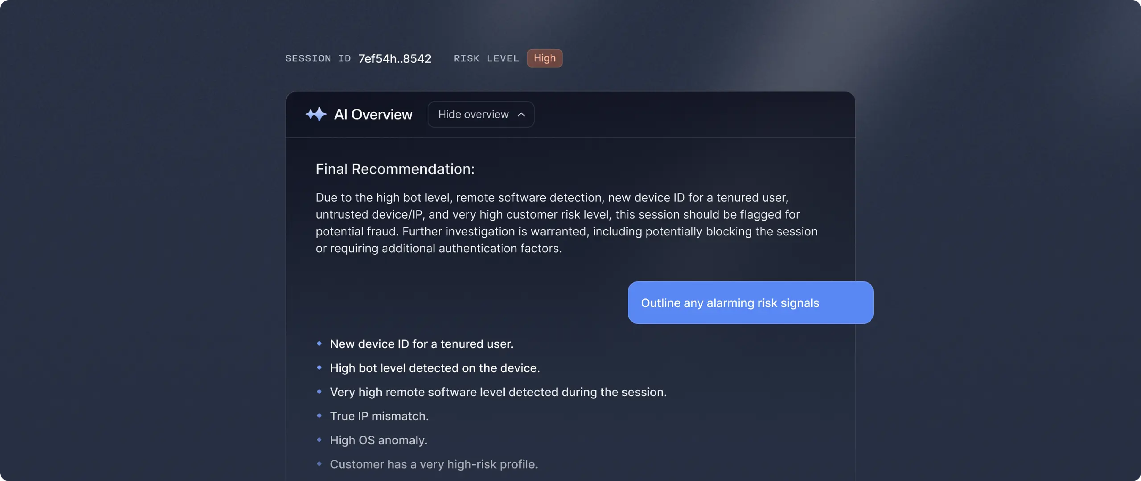 AI agents for adaptive account takeover defense