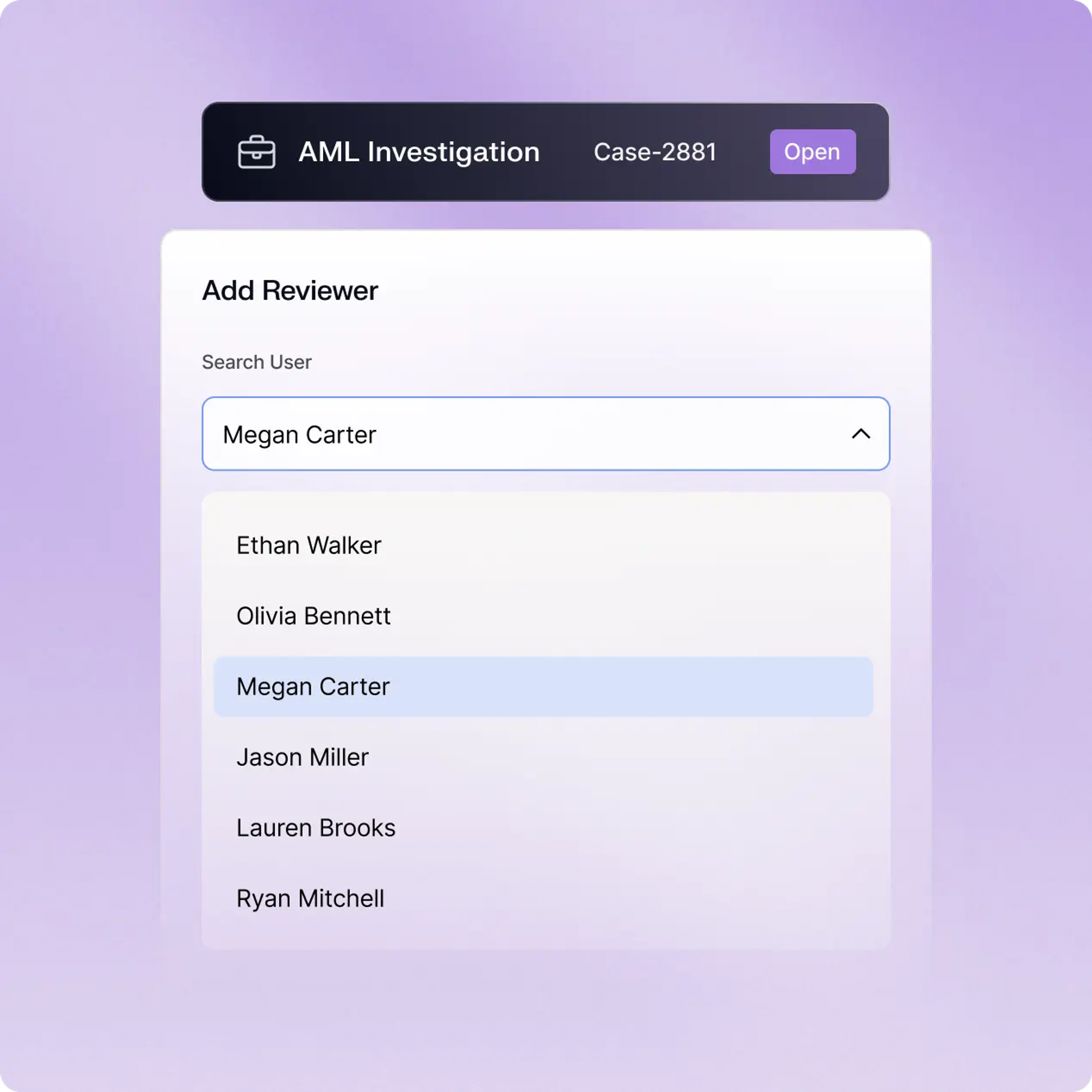 Route and resolve cases with control