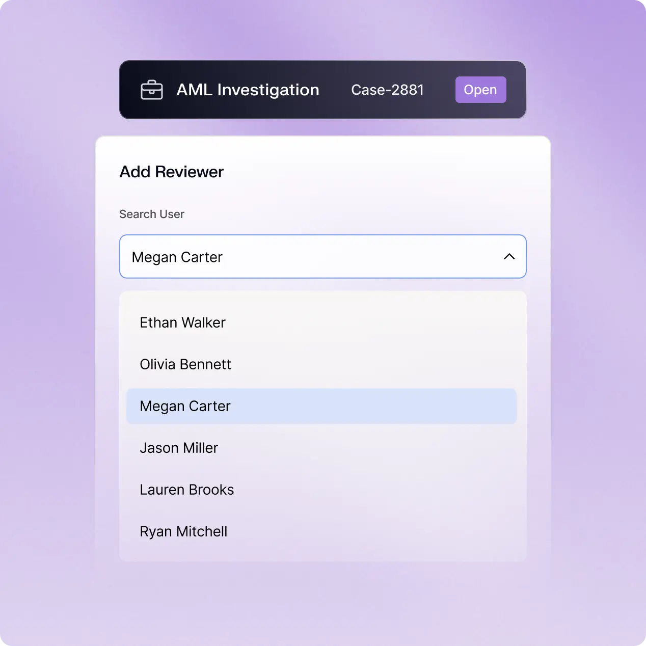 Route and resolve cases with control