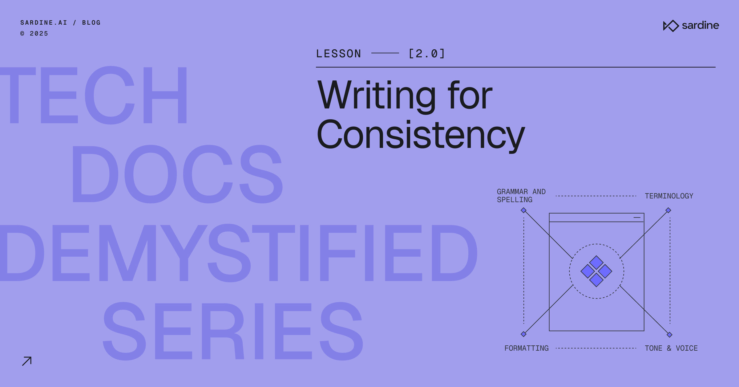 Tech Docs Demystified Series, Lesson 2: Writing for Consistency