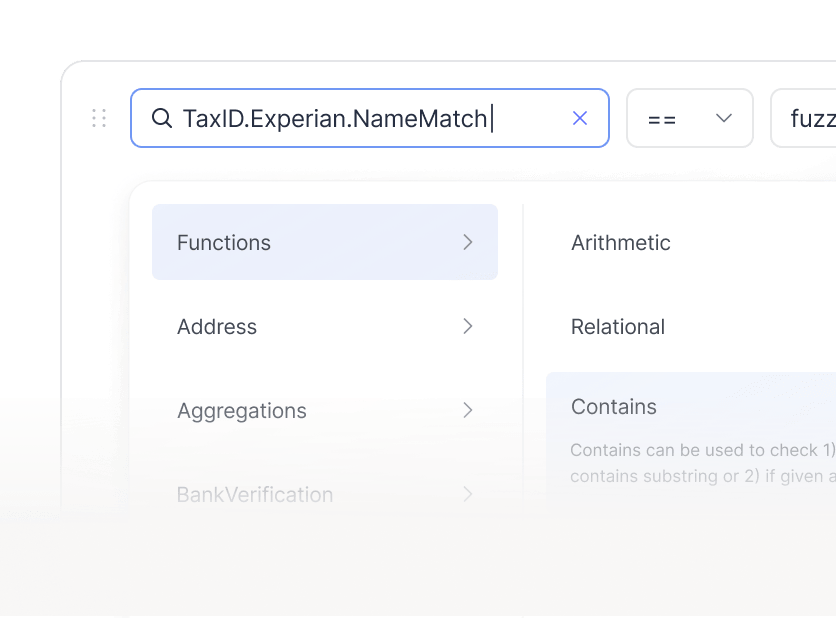 Match with tunable controls