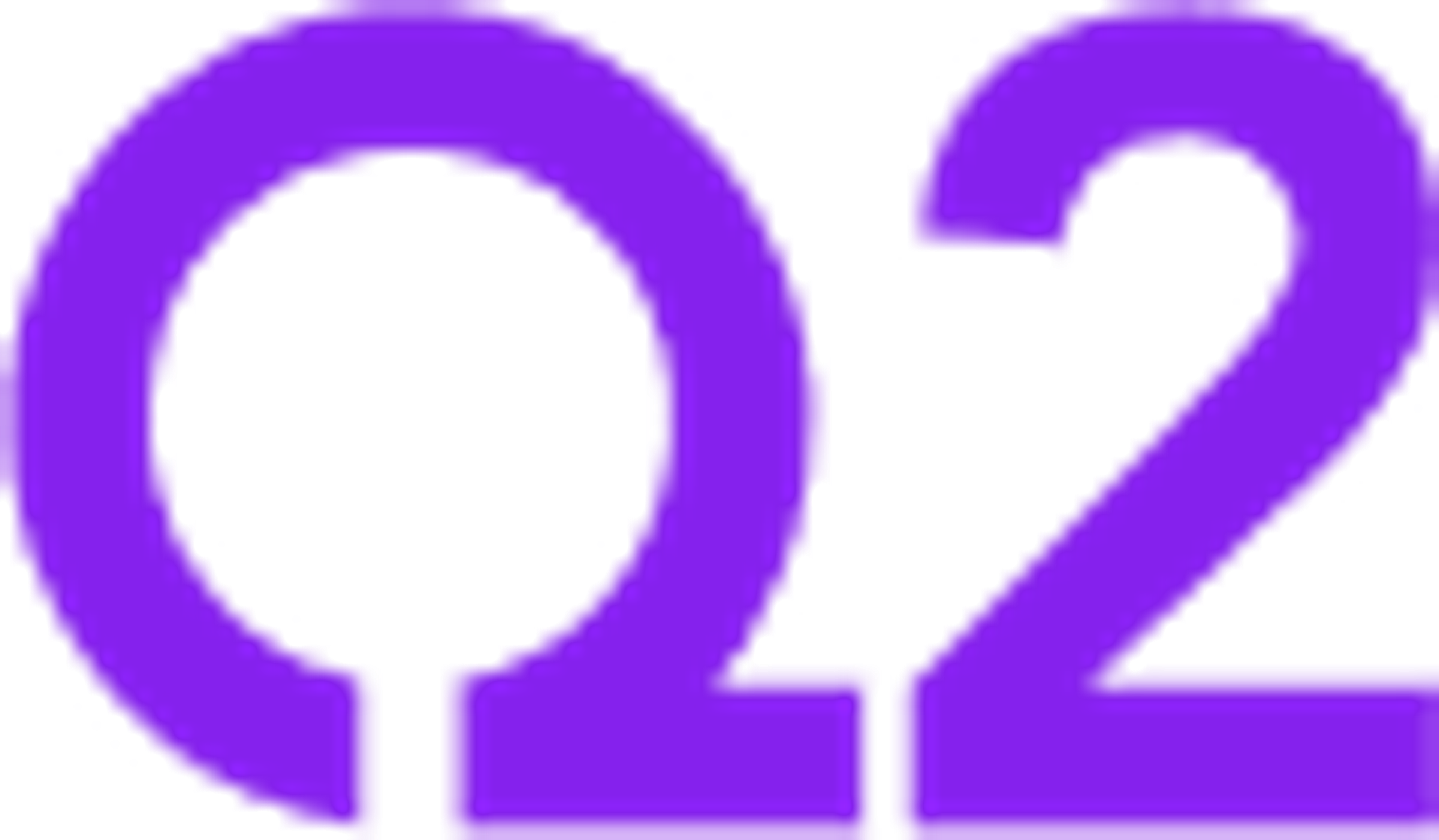 Purple Q2 logo.