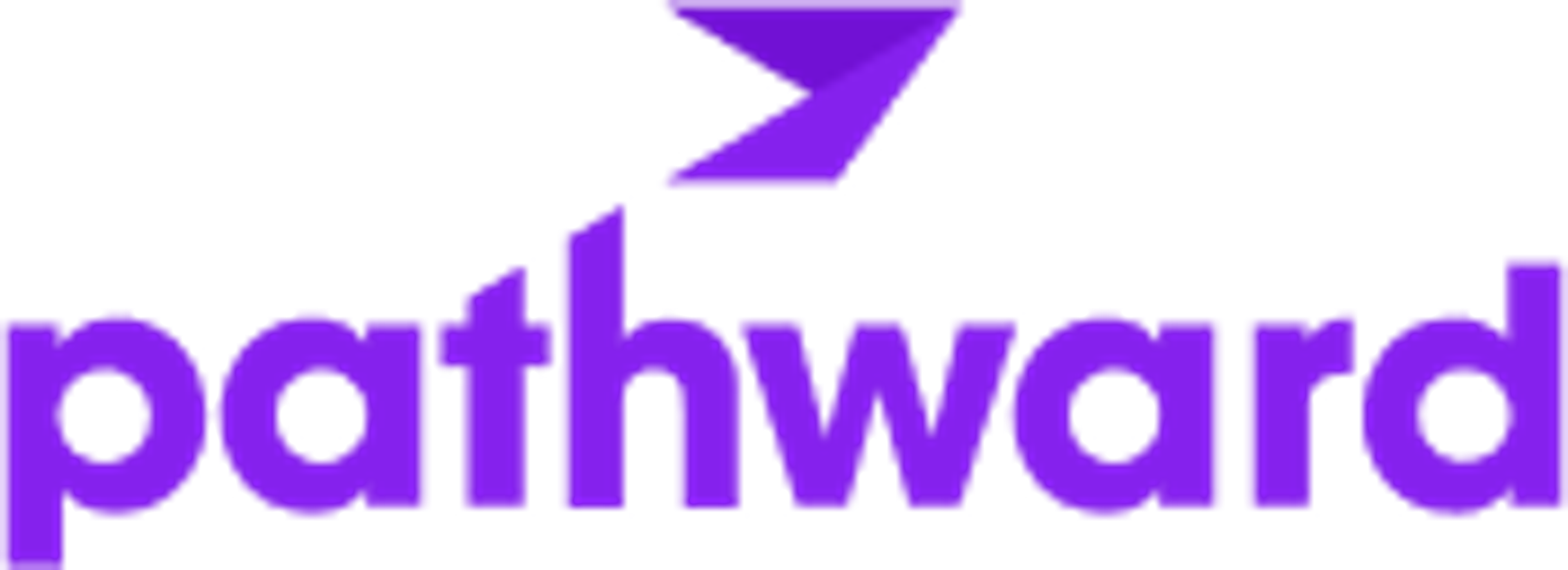 Pathward logo with purple text and an arrow graphic above.