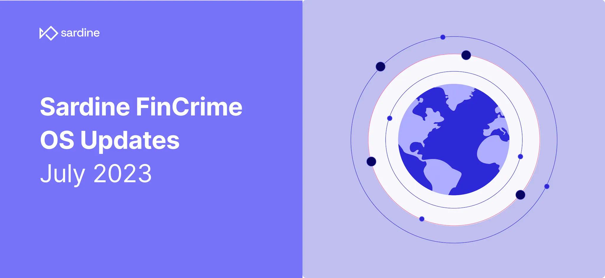 Sardine Sponsor Bank OS Update – July 2023