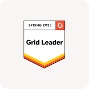 G2 Spring 2025 Grid Leader badge.