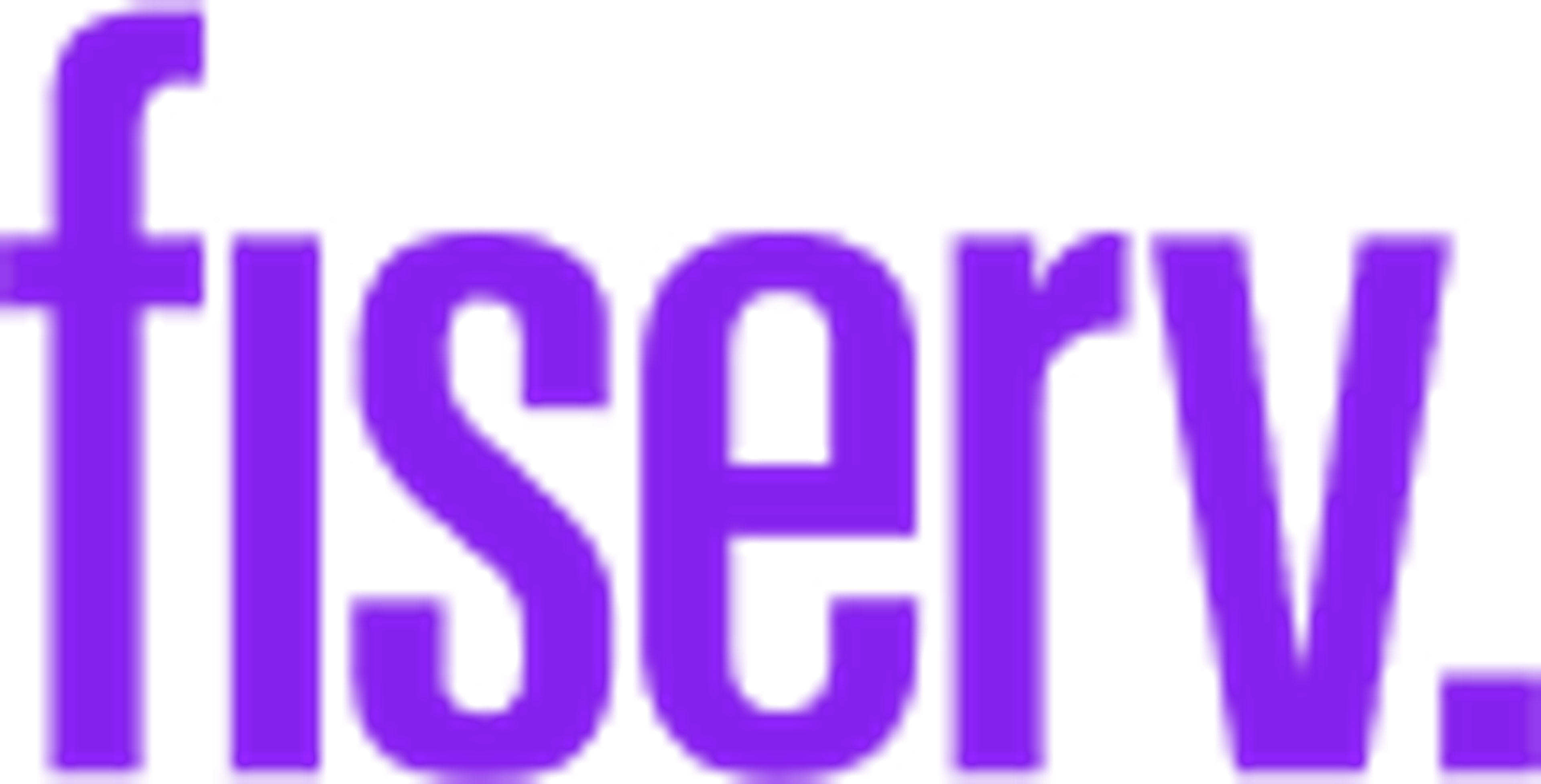 Fiserv logo.