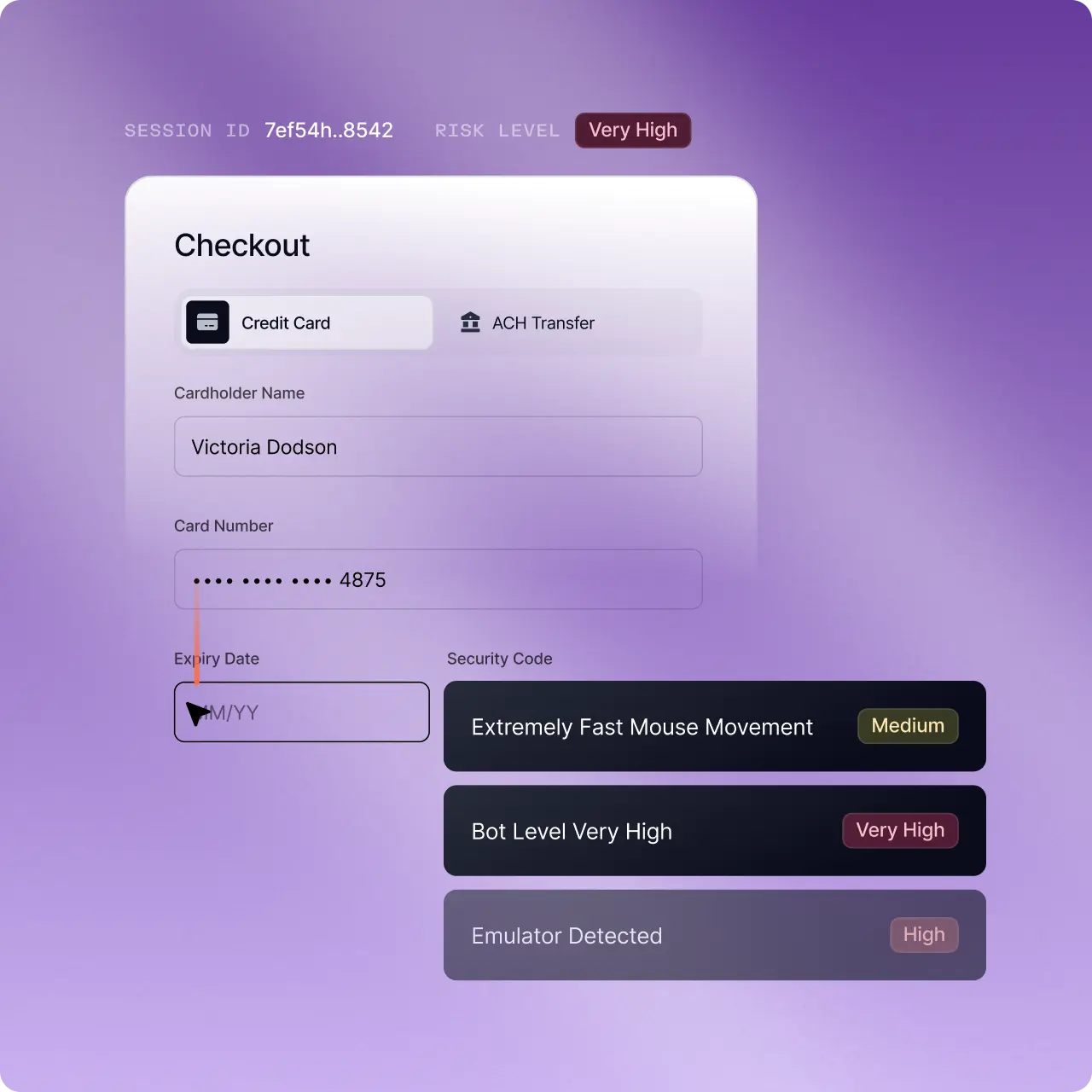 Bot-driven account creation