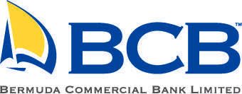 Bermuda Commercial Bank Limited logo with a sailboat icon and BCB initials.