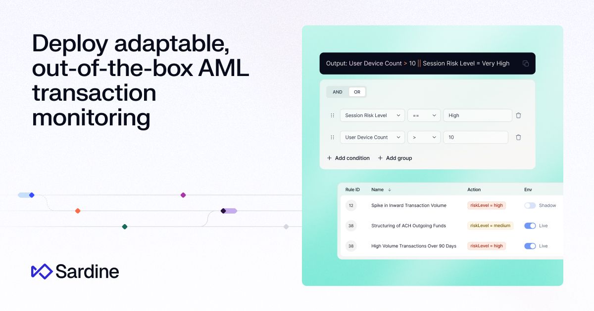 Transaction Monitoring for Smarter AML Detection