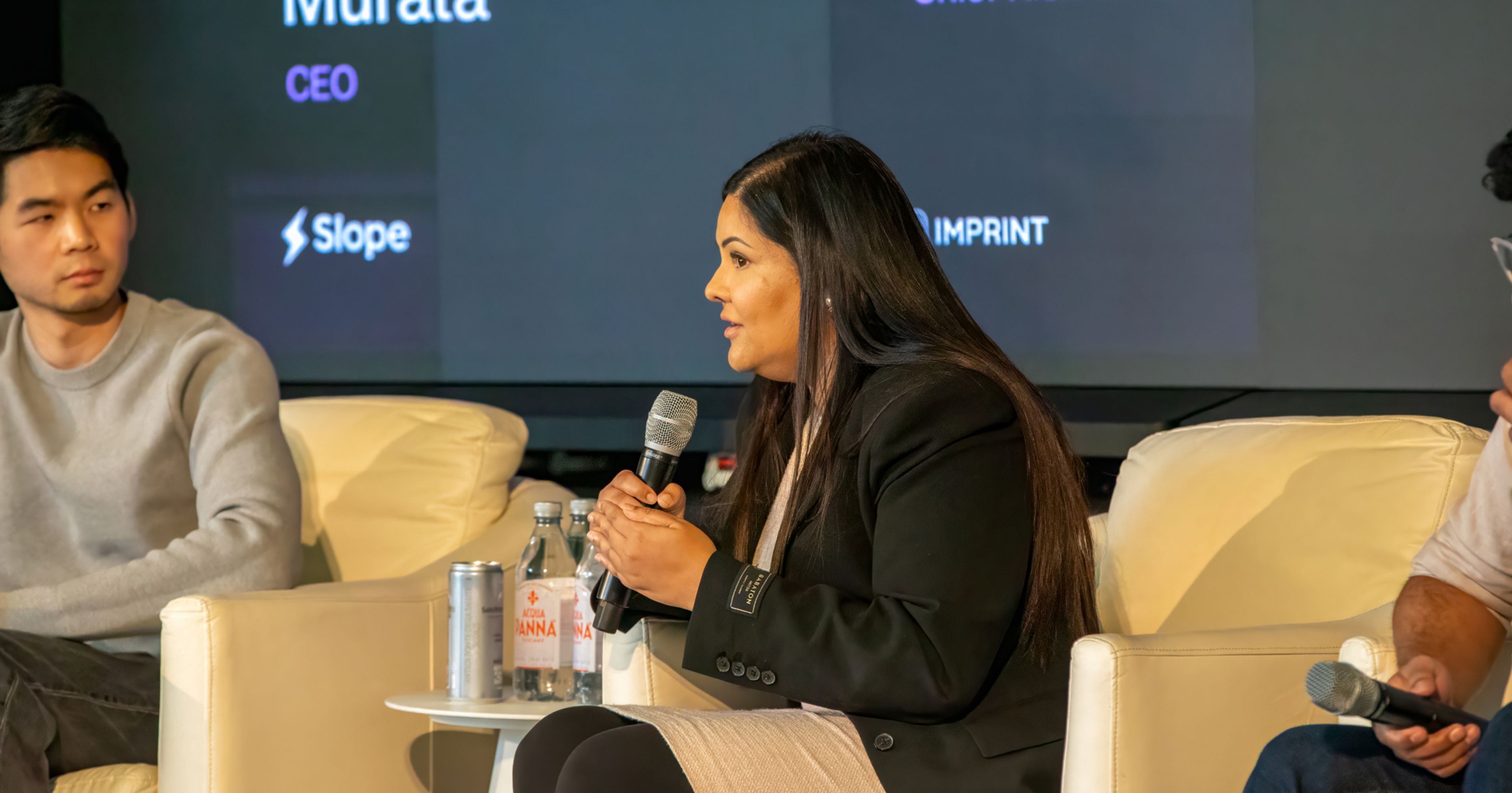 Lalitha Rao on stage at SardineCon SF 2026