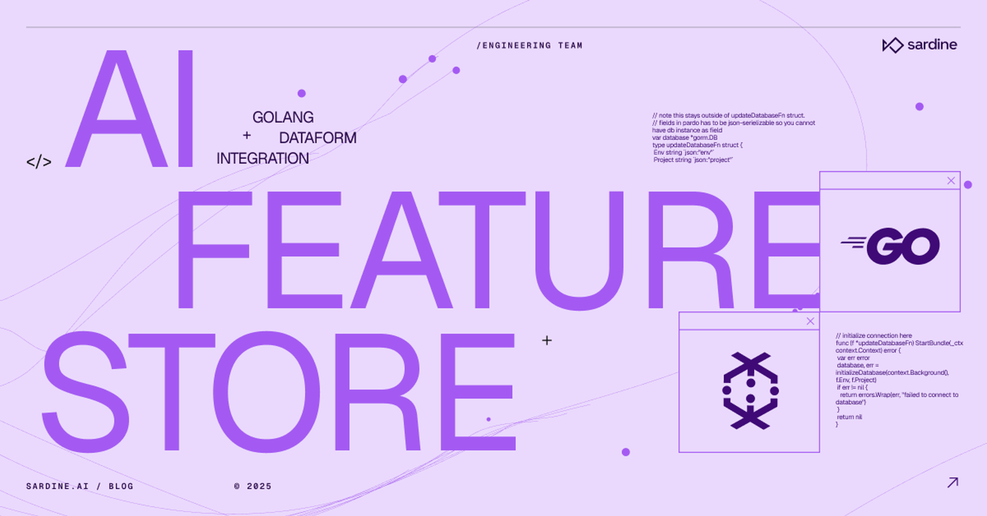 Using Golang and Dataflow to build Sardine's AI Feature Store
