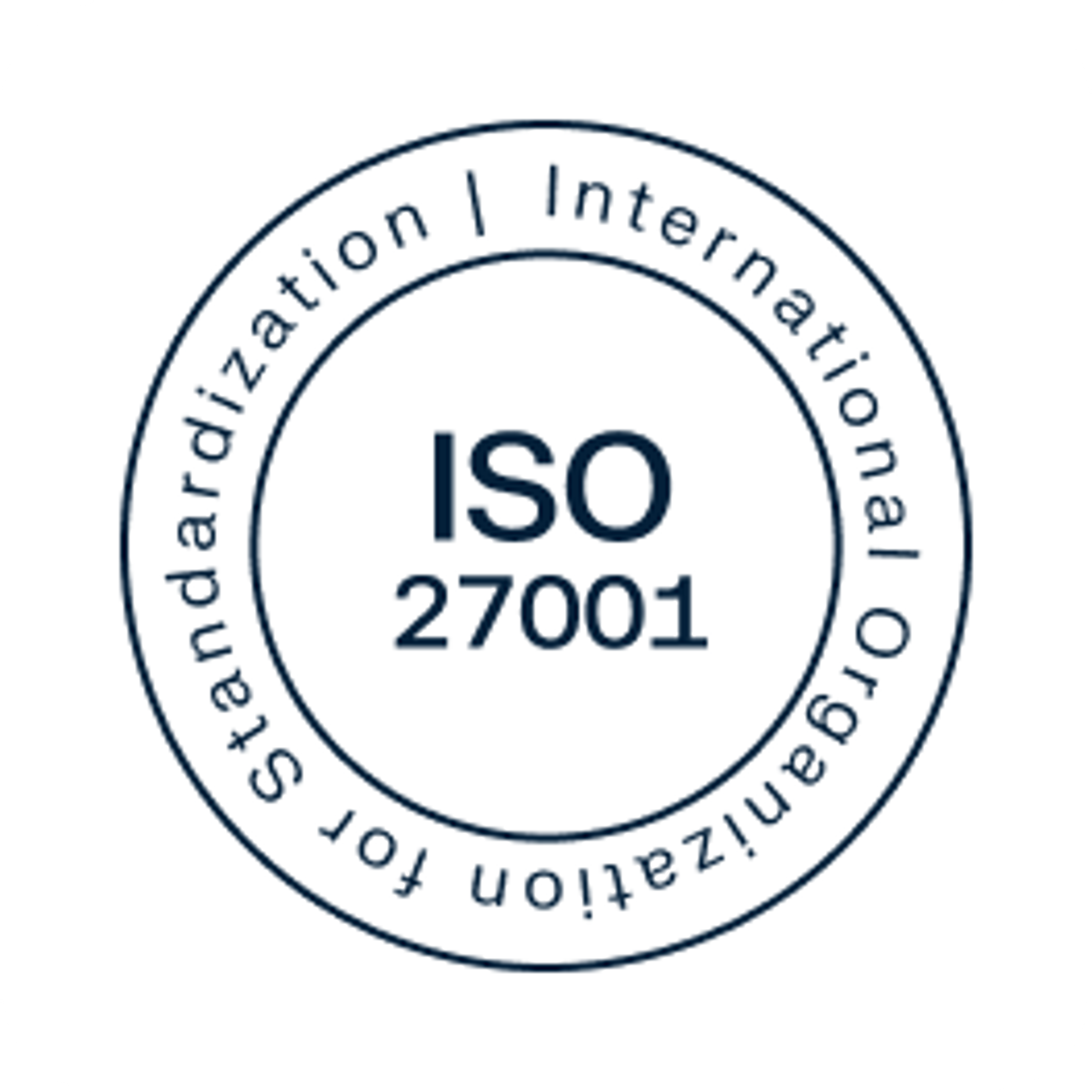 ISO 27001 badge