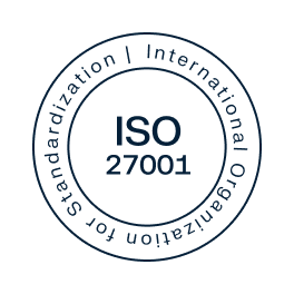 ISO 27001 badge