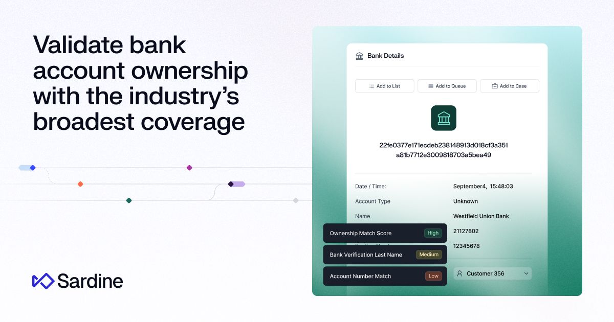 Real Time Bank Account Owner Validation | Before $$$ Move