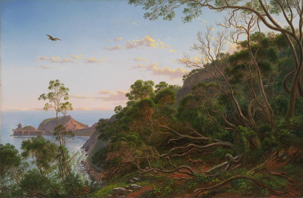 Tea Trees near Cape Schanck, Victoria, 1865 - Eugene von Guerard 