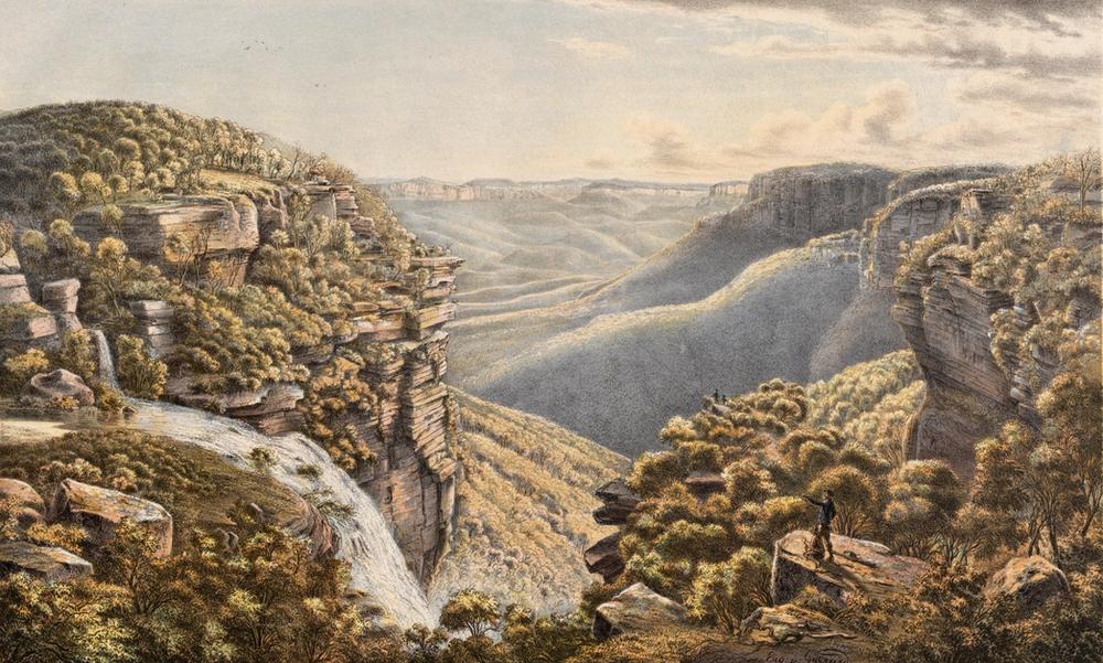 Weatherboard Creek Falls, 1866 - Eugene von Guerard 