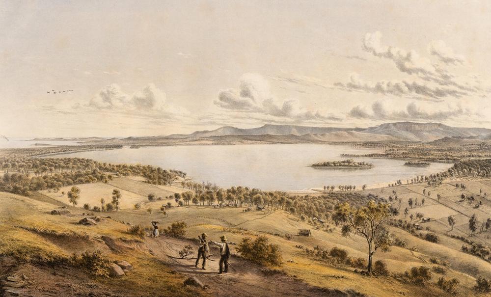 Lake Illawarra, New South Wales, 1866 - Eugene von Guerard 