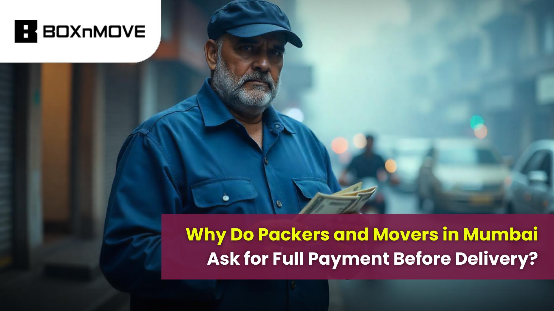 Packer and Mover seen asking for full payment in Mumbai Packer and Mover seen asking for full payment in Mumbai