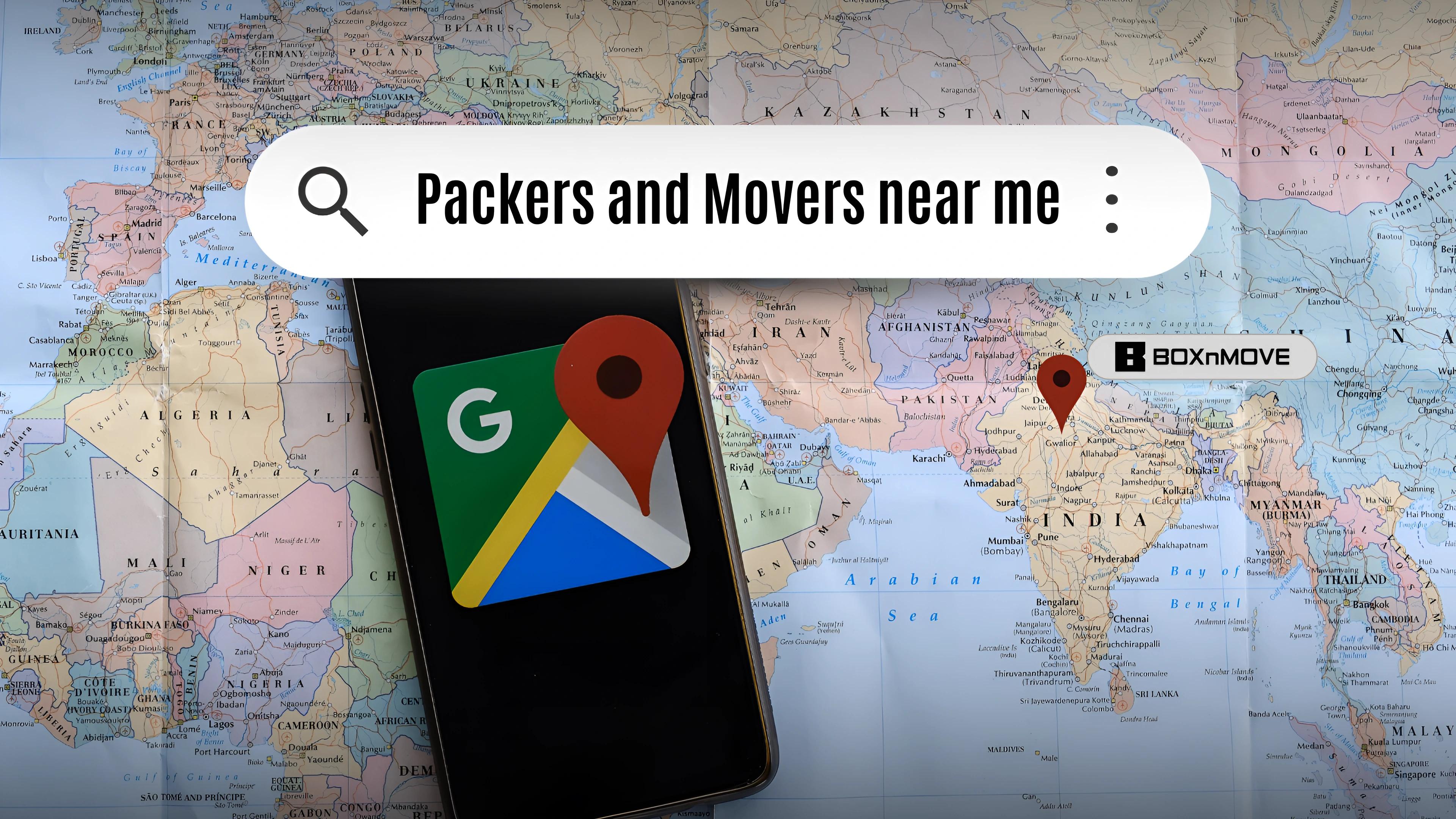 Google Map Showing Packers And Movers Near Me On Search Google Map Showing Packers And Movers Near Me On Search