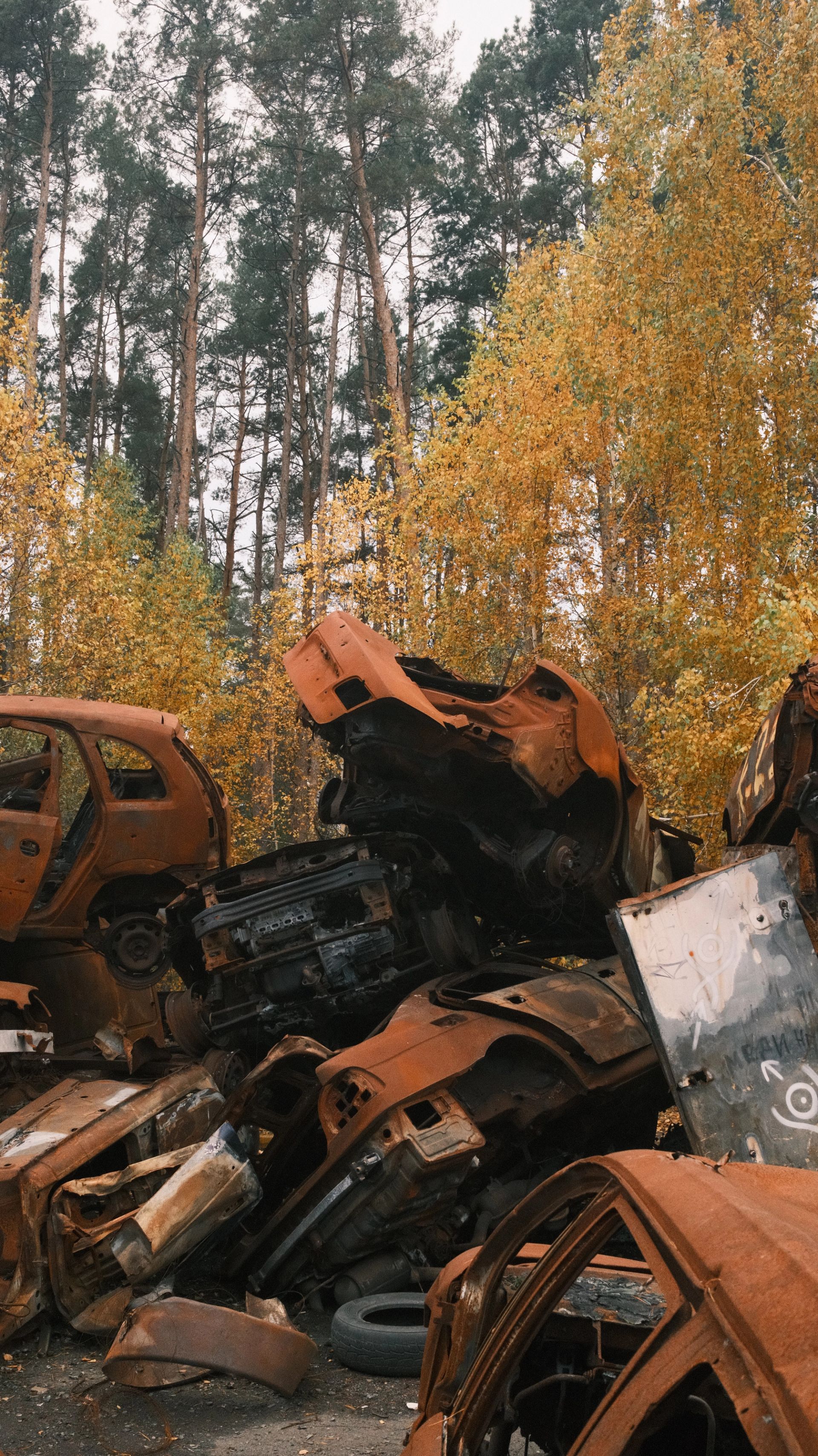 Bucha War-Scarred Vehicle Memorial - Image 3