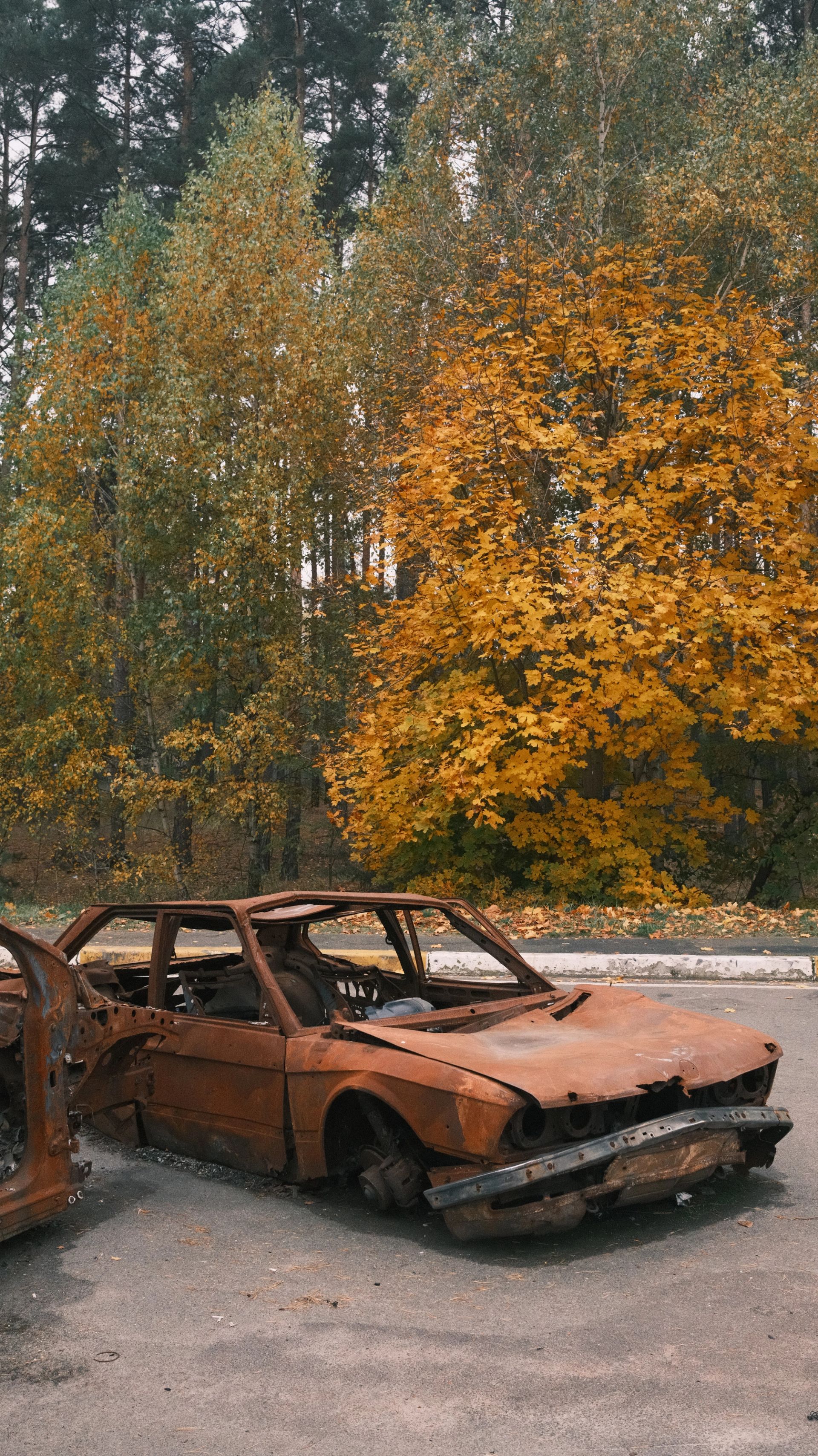 Bucha War-Scarred Vehicle Memorial - Image 8
