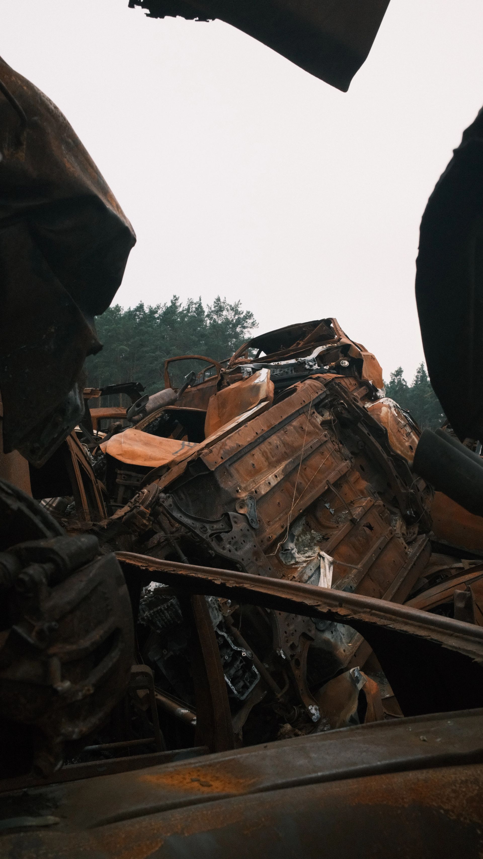 Bucha War-Scarred Vehicle Memorial - Image 4