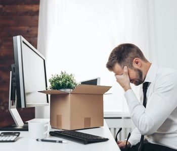Worker layoff from work