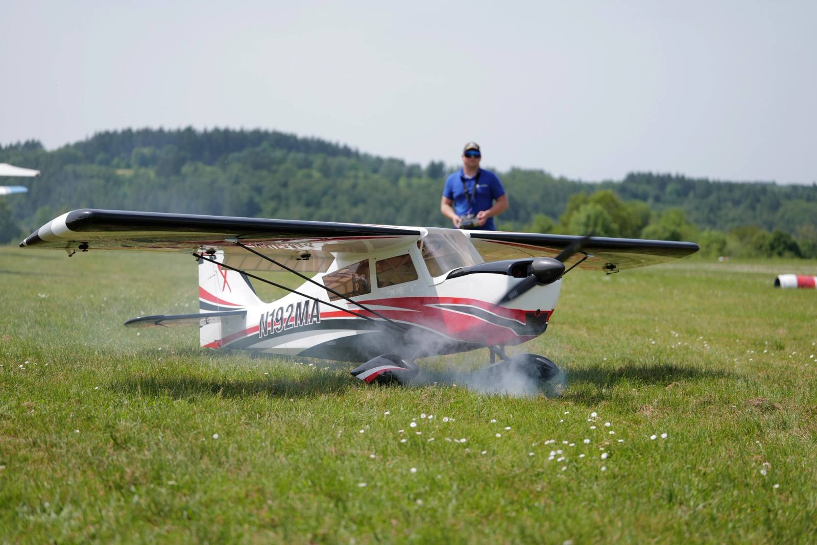 Modellflug auf dem Vereinsgelände